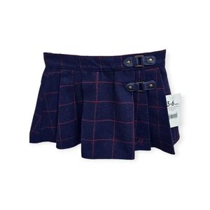NWT Mothercare Baby Girl Plaid Fully-Lined Skirt/Kilt, 3-6 Months